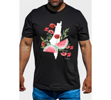 NEW- WATERMELON POPPY (BLACK Shirts - Unisex Styles & All colors)
