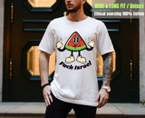 Front Print, Fuck Israel Melon - (T-shirts)