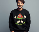 Front Print, Fuck Israel Melon- (Hoodies, Crewnecks)