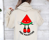 Free Pali Watermelon (Pocket) + (Back Print ) - HOODIES & CREWNECKS