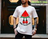 Front Print, Free Pali Watermelon - (T-shirts Fitted or Wide Fit)