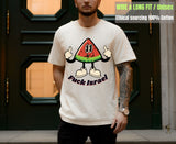 Front Print, Fuck Israel Melon - (T-shirts)