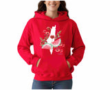 WATERMELON POPPY (Sweatshirt, long sleeve, Hoodies)