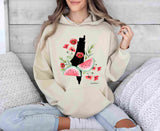 WATERMELON POPPY (Sweatshirt, long sleeve, Hoodies)
