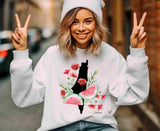 WATERMELON POPPY (Sweatshirt, long sleeve, Hoodies)