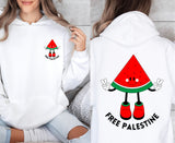 Free Pali Watermelon (Pocket) + (Back Print ) - HOODIES & CREWNECKS