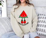 Front Print, FREE PALI WATERMELON - (Hoodies, Crewnecks)