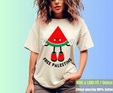 Front Print, Free Pali Watermelon - (T-shirts Fitted or Wide Fit)