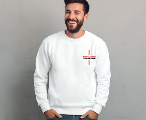 Athletes for Ceasefire Crewnecks - Fundraiser