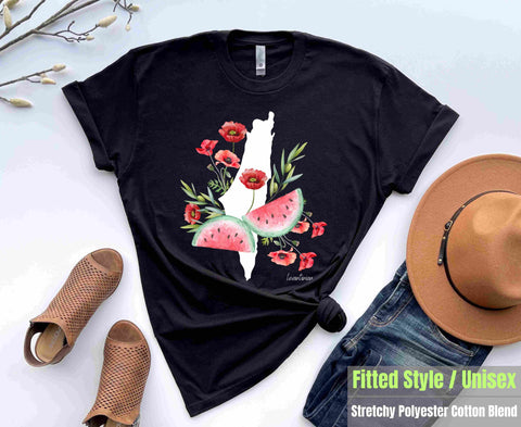 WATERMELON POPPY (Unisex T-shirt)