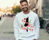 WATERMELON POPPY (Sweatshirt, long sleeve, Hoodies)