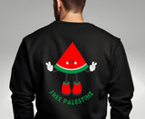 Free Pali Watermelon (Pocket) + (Back Print ) - HOODIES & CREWNECKS