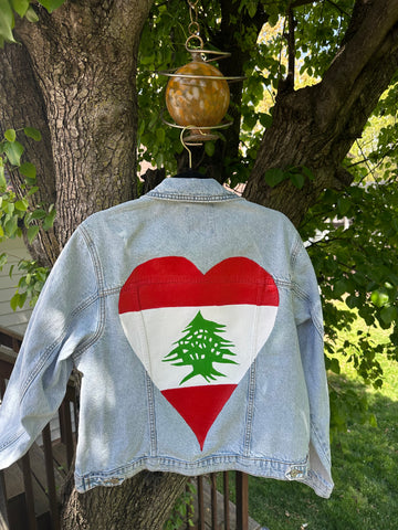 Lebanon painted Jacket