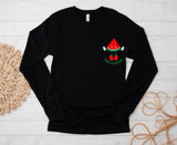 Free Pali Watermelon (Pocket) + (Back Print ) - HOODIES & CREWNECKS