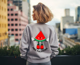 Free Pali Watermelon (Pocket) + (Back Print ) - HOODIES & CREWNECKS