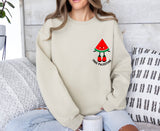 Free Pali Watermelon (Pocket) + (Back Print ) - HOODIES & CREWNECKS