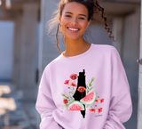 NEW- WATERMELON POPPY (Unisex Sweatshirt, long sleeve, Tshirt)