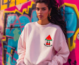 Free Pali Watermelon (Pocket) + (Back Print ) - HOODIES & CREWNECKS