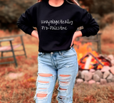 NEW- UNAPOLOGETICALLY PALESTINIAN  (Unisex Sweatshirt, long sleeve, Tshirt)