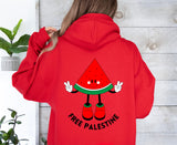 Free Pali Watermelon (Pocket) + (Back Print ) - HOODIES & CREWNECKS