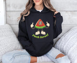 Front Print, Fuck Israel Melon- (Hoodies, Crewnecks)