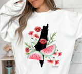 Palestinian Symbols Watermelon poppy