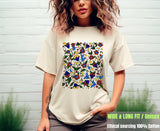 HEBRON FLORAL CERAMICS classic design colors (T-Shirts)