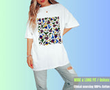 HEBRON FLORAL CERAMICS classic design colors (T-Shirts)