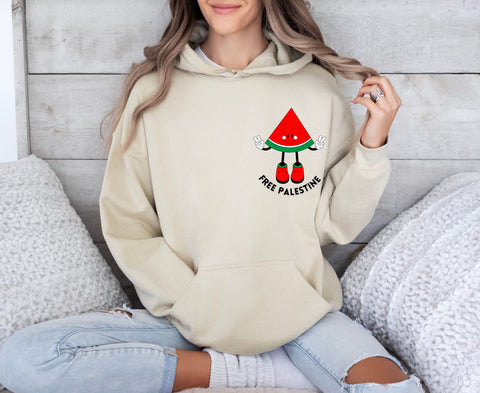 Pocket Only FREE PALI WATERMELON - (Hoodies, Crewnecks)