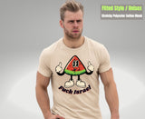 Front Print, Fuck Israel Melon - (T-shirts)