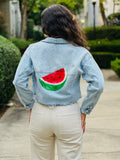 Watermelon 🍉 Hand-painted Jackets