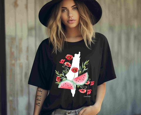 WATERMELON POPPY (Unisex T-shirt)
