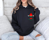 Free Pali Watermelon (Pocket) + (Back Print ) - HOODIES & CREWNECKS