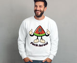 Front Print, Fuck Israel Melon- (Hoodies, Crewnecks)