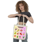AROMAS FRUIT NAMES - Organic Tote Bag
