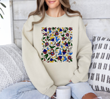 HEBRON FLORAL CERAMICS classic design colors (ALL STYLES Sweatshirt, Tee, Tshirt)