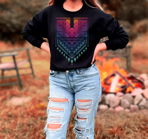 UNICORN MODERN TATREEZ PRINT (ALL STYLES Sweatshirt, Tee, Tshirt)