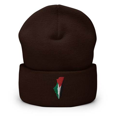 Palestine Embroidered Beanie