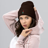 Palestine Embroidered Beanie