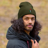 Palestine Embroidered Beanie