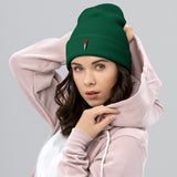 Palestine Embroidered Beanie