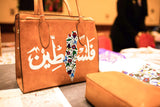 Floral Ceramics Pali Bag - Hand painted Bag