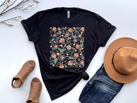 HEBRON FLORAL CERAMICS Neutral colors (ALL STYLES Sweatshirt, Tee, Tshirt)