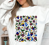 HEBRON FLORAL CERAMICS classic design colors (ALL STYLES Sweatshirt, Tee, Tshirt)