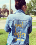 Custom Orders - Painted Denim